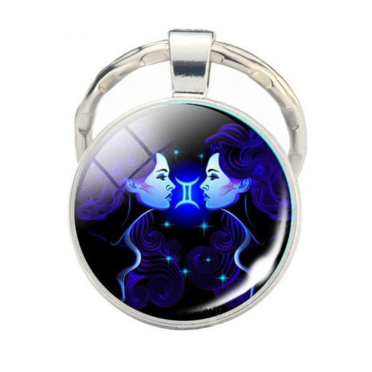 Gemini Spirit Keychain